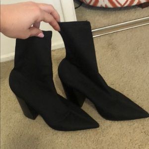 Steve Madden sock booties